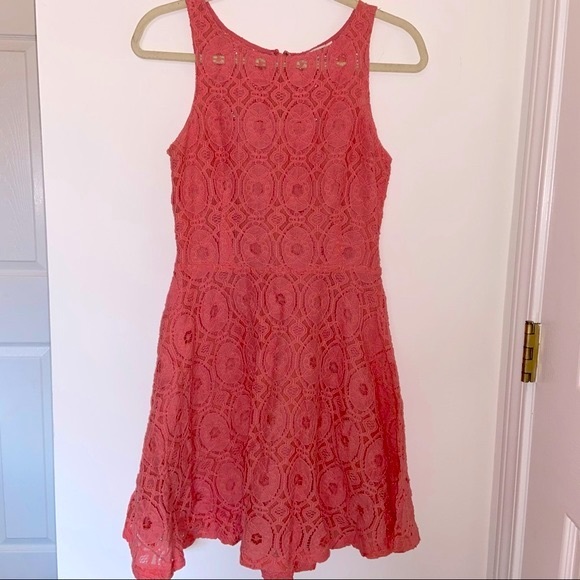 white christmas dresses Dalton Backless Crochet Maxi Dress main image 1